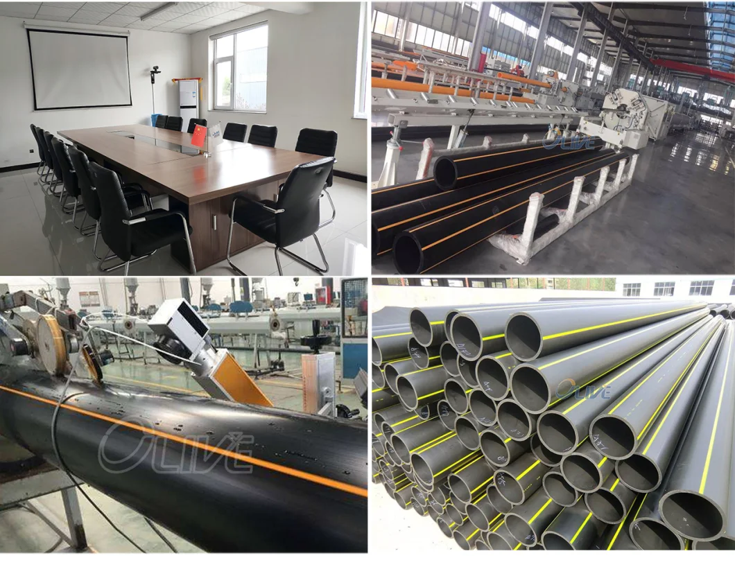 18 Inch White Diameter 400mm HDPE Pipe PE100 Corrugated ASTM F714 PE4710